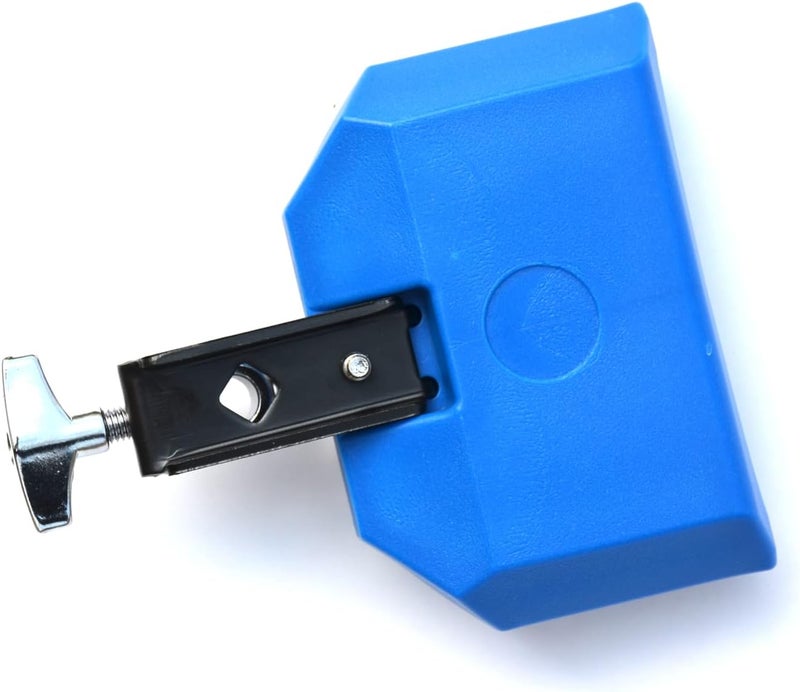mocrcrel Plastic Musical Jam Block, Latin Percussion Instrument, Blue，Hand Percussion (Blue) - Image 3
